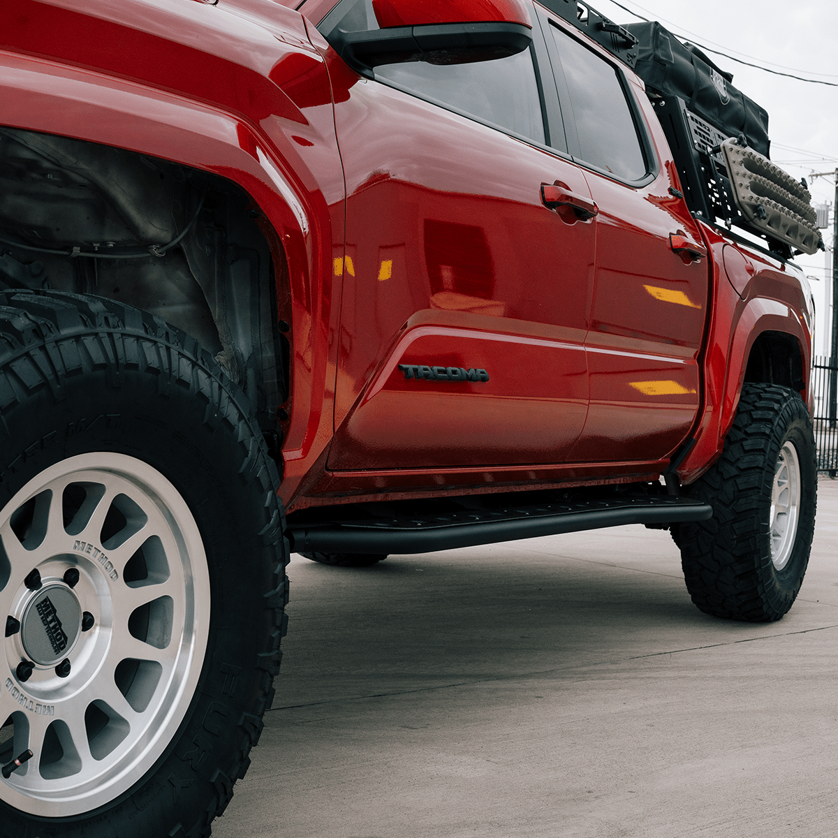 Step Edition Rock Sliders For 2024+ Toyota Tacoma - Spirit of 1876Dealers of Cali Raised LED