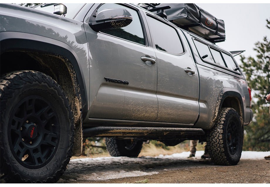Trail Edition Rock Sliders For 2005 - 2023 Toyota Tacoma - Spirit of 1876Dealers of Cali Raised LED