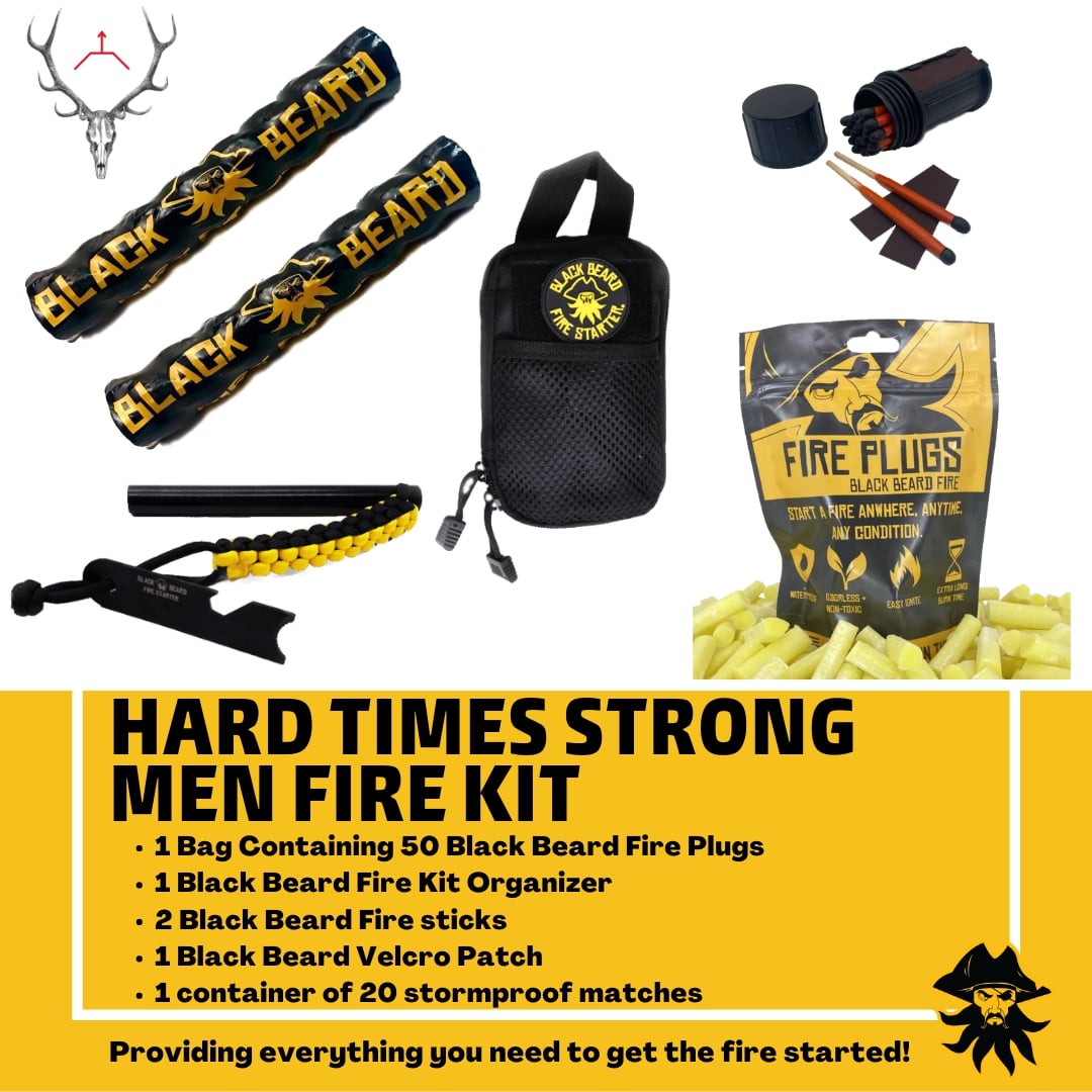The Hard Times Strong Men | Fire Starter Kit - Spirit of 1876
