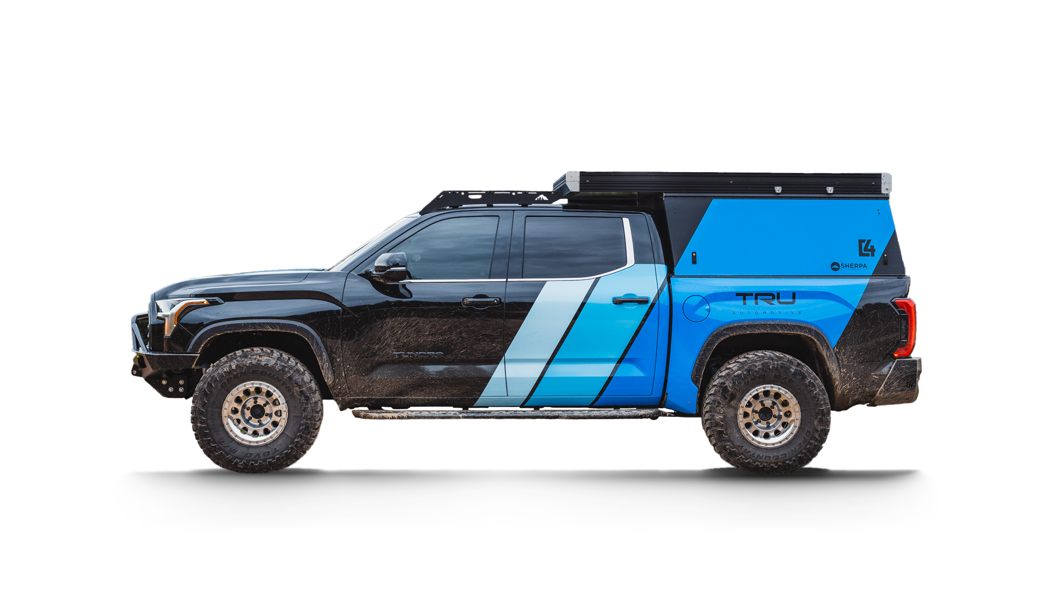The Cub (2022-2025 Tundra Camper Roof Rack) - Sherpa Equipment Company