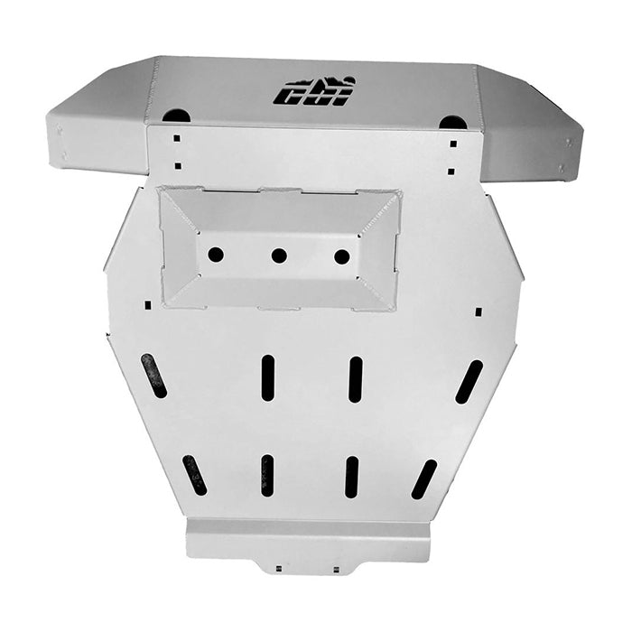 CBI Toyota 4Runner rear skid plate in TRD Grey