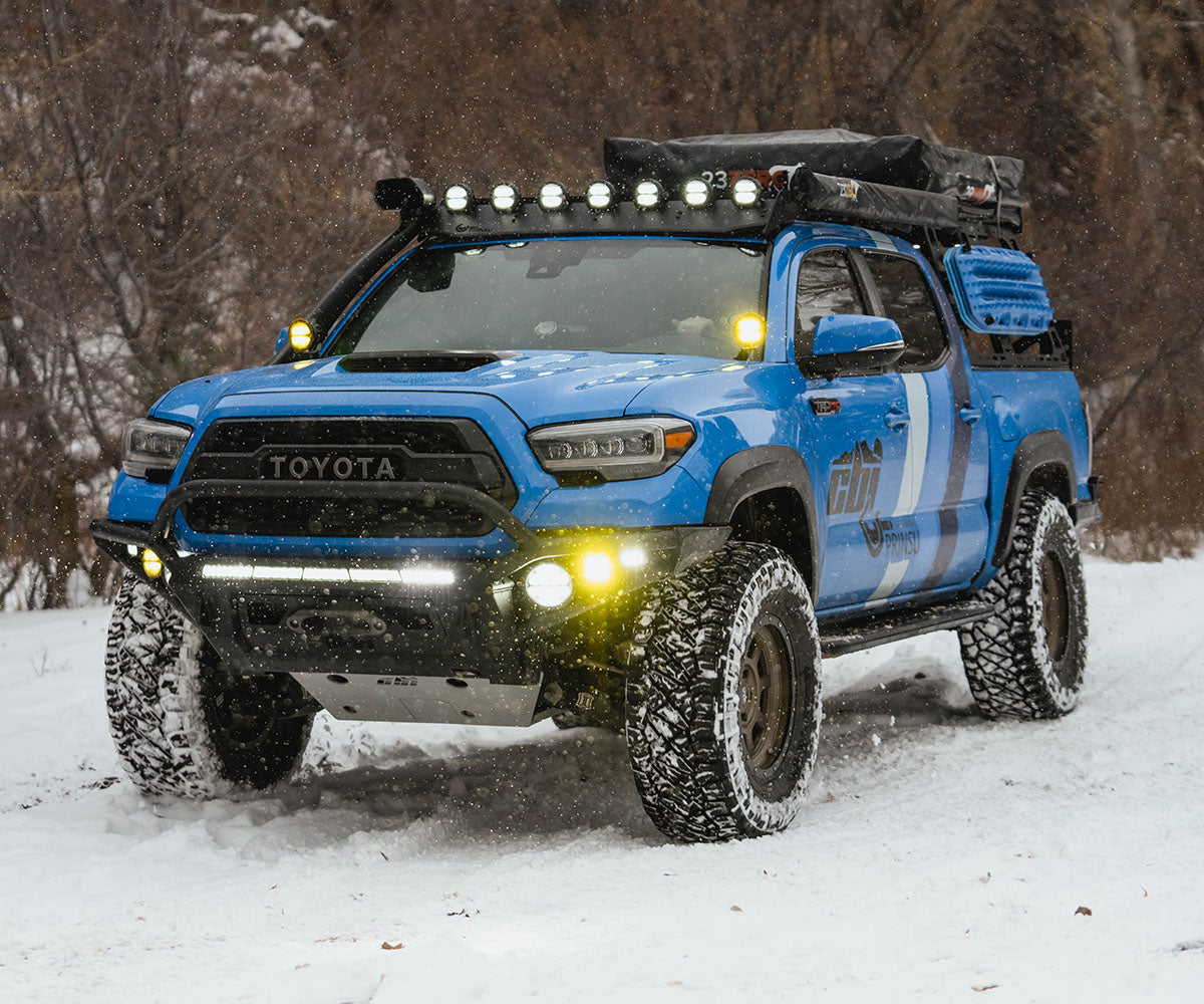 CBI Toyota Tacoma Overland Bolt-On Rock Sliders | 2005-2023