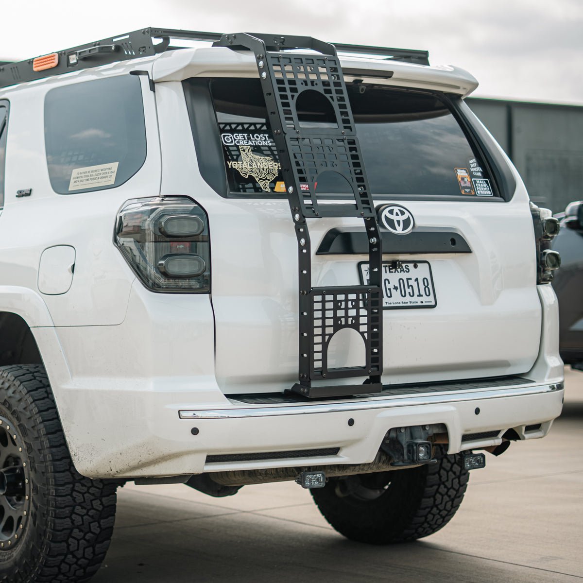 Rear Hatch Ladder For 2010-2024 Toyota 4Runner - Spirit of 1876 - Dealers of Cali Raised LED