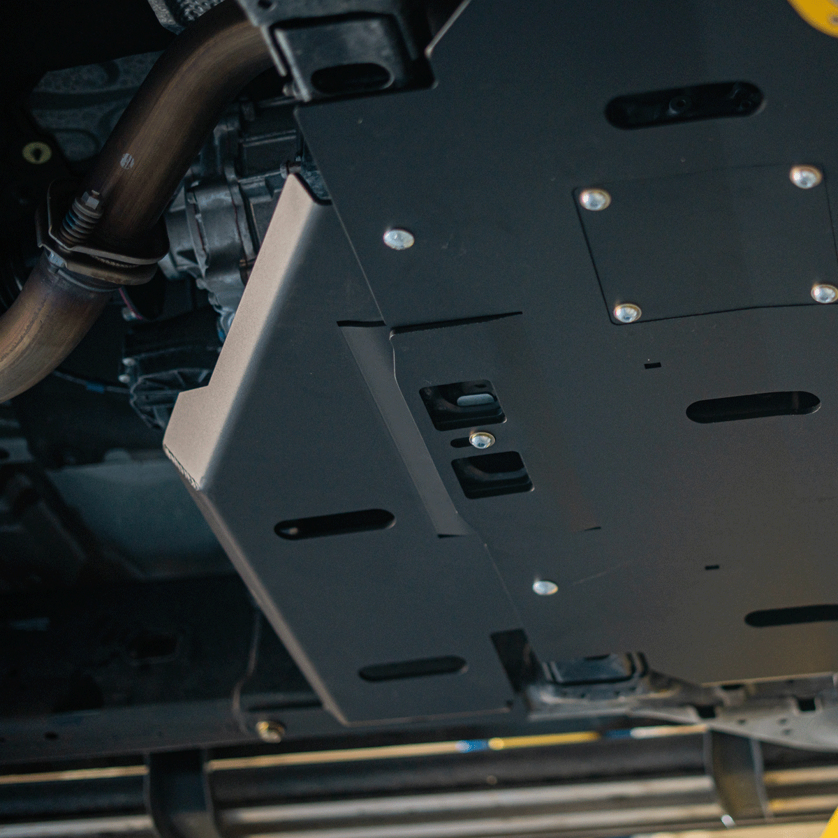 2025+ Toyota 4Runner Transfer Case Skid Plate - Hybrid & Gas | Cali Raised LED - Spirit of 1876Dealers of Cali Raised LED