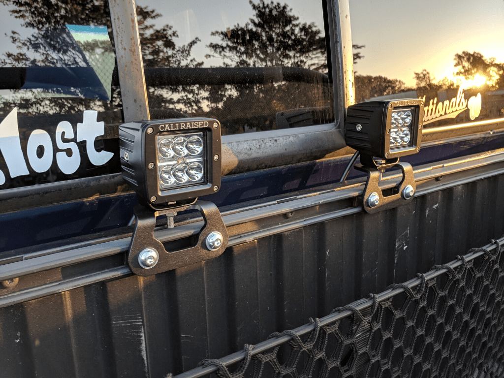 Bed Rail LED Pod Brackets Kit For Toyota Truck - Spirit of 1876Dealers of Cali Raised LED