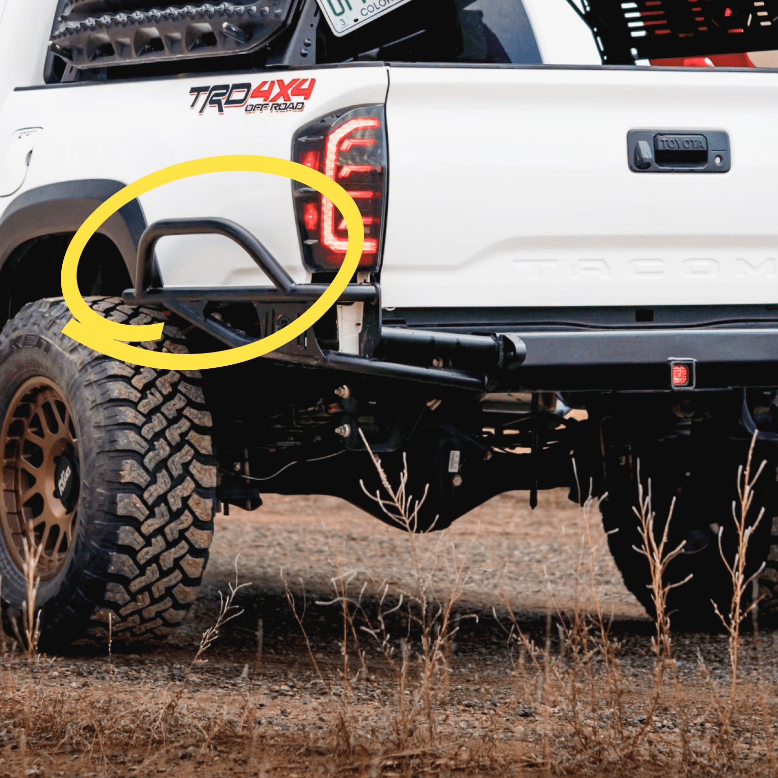 2016 - 2023 / 3rd Gen / Tacoma Rear Bumper - Spirit of 1876Lil B's Fab