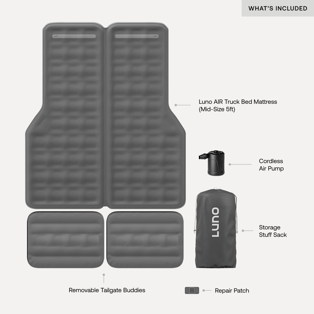 AIR Truck Bed Mattress - Spirit of 1876 - Luno®