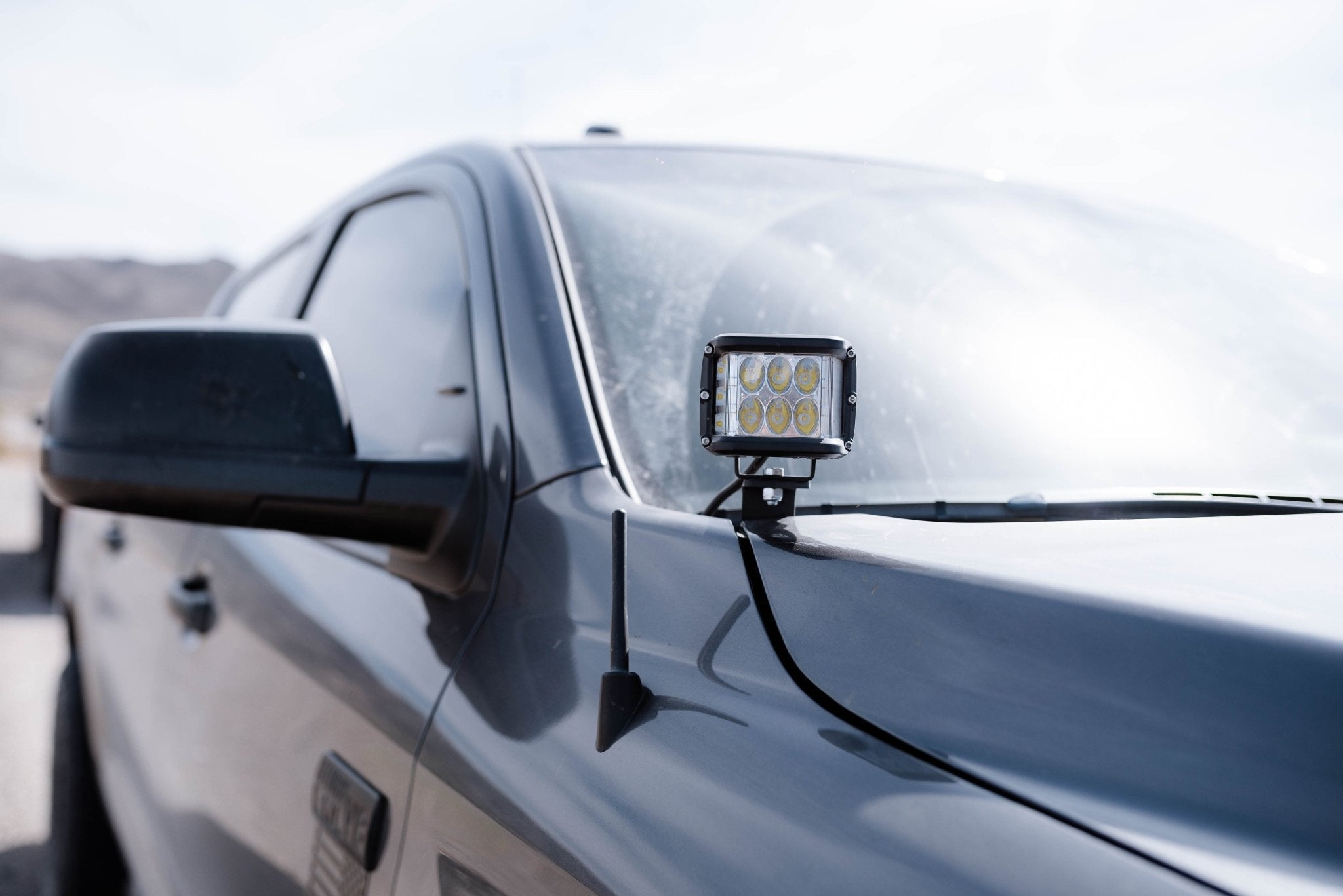 Low Profile Ditch Light Brackets Kit For 2014 - 2021 Toyota Tundra - Spirit of 1876Dealers of Cali Raised LED