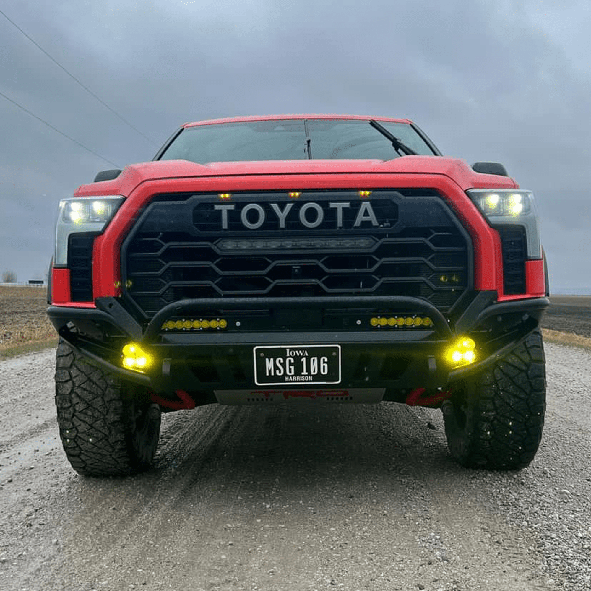 2022+ Tundra Front Bumper - Spirit of 1876Lil B's Fab