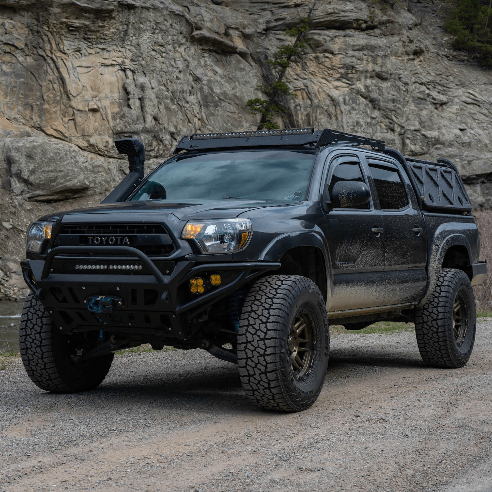 2012 - 2015 / 2nd Gen / Tacoma Hybrid Bumper - Spirit of 1876Lil B's Fab