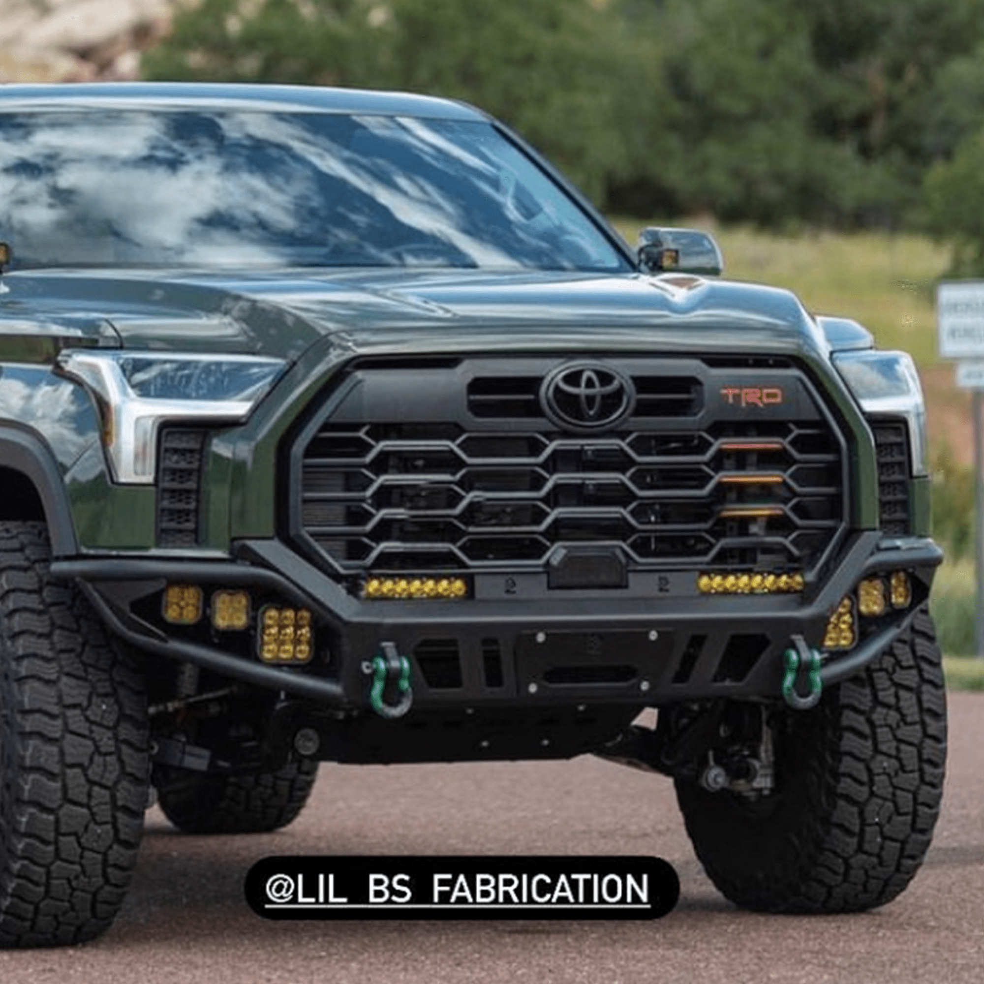 2022+ Tundra Front Bumper - Spirit of 1876Lil B's Fab