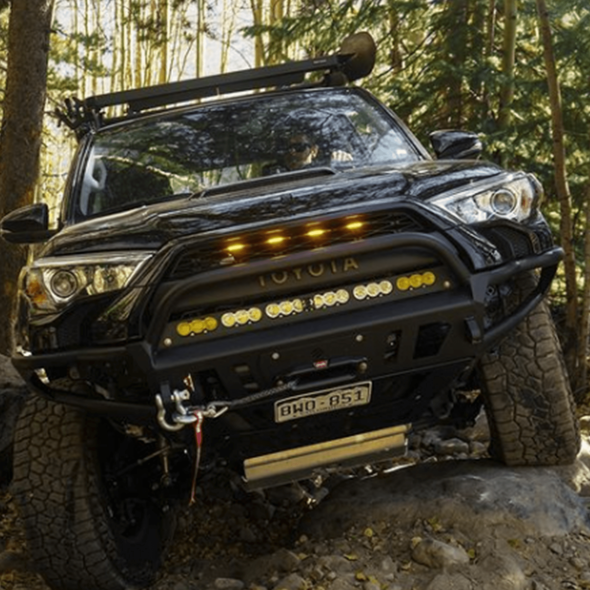 2014 - 2019 / 5th Gen / 4Runner Hybrid Front Bumper - Spirit of 1876Lil B's Fab