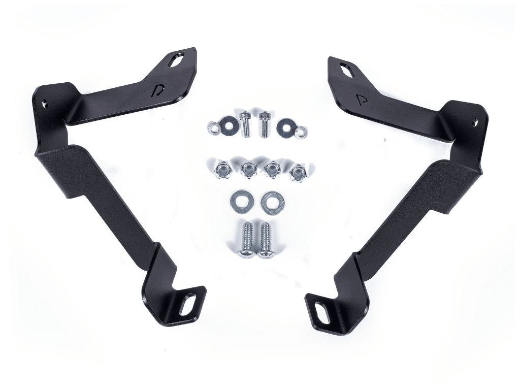 32" Lower Bumper Hidden LED Light Bar Brackets Kit For 2014 - 2021 Toyota Tundra - Spirit of 1876Dealers of Cali Raised LED