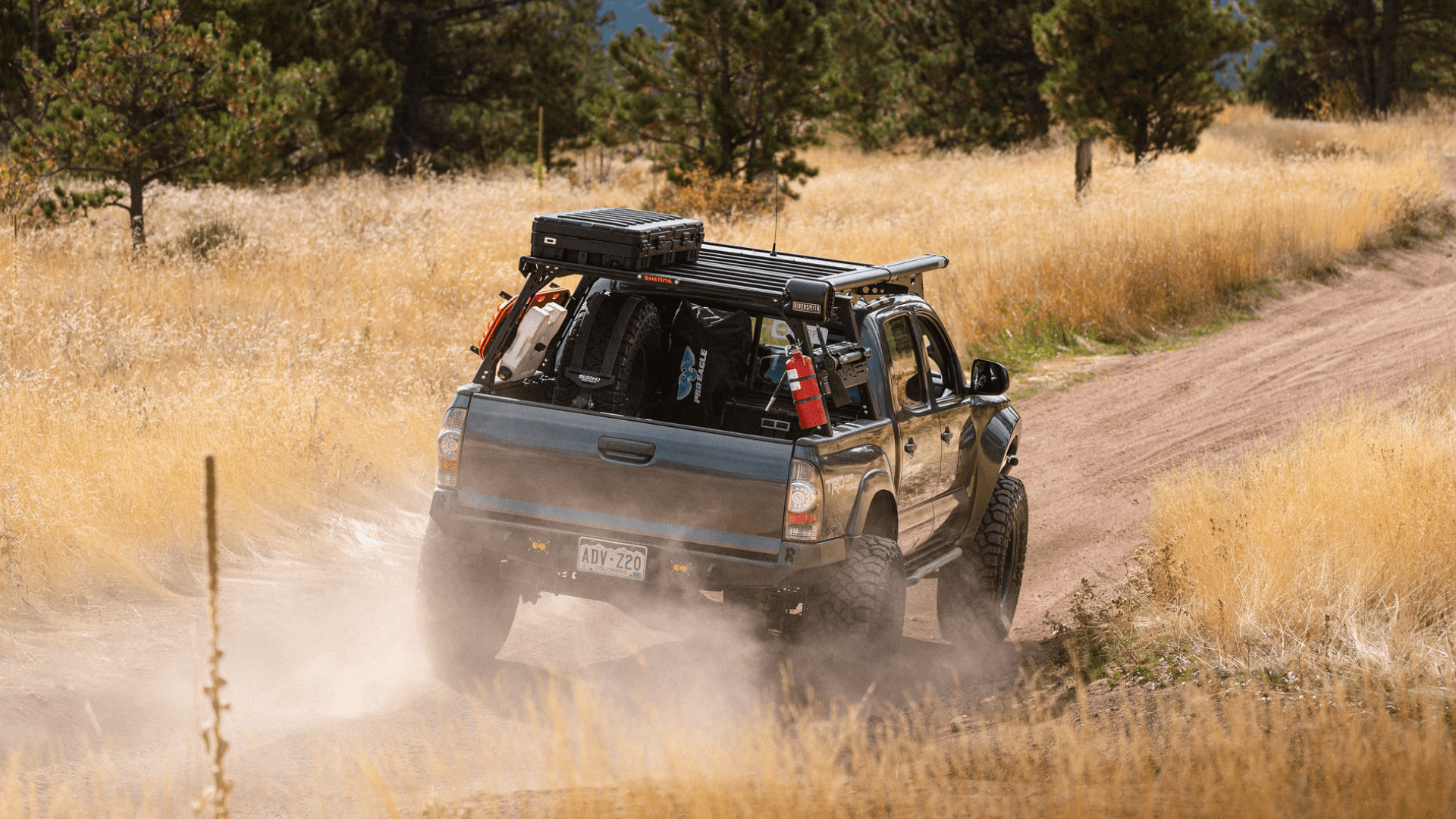 Toyota Tacoma Rack Height PAK System Bed Rack - Spirit of 1876Sherpa Equipment Company