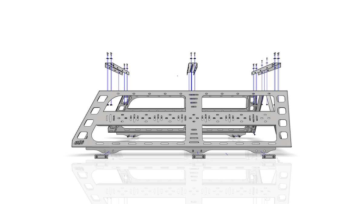 Ford F-150 Cab Height Bed Rack | 6.5' Bed | 2004-2022