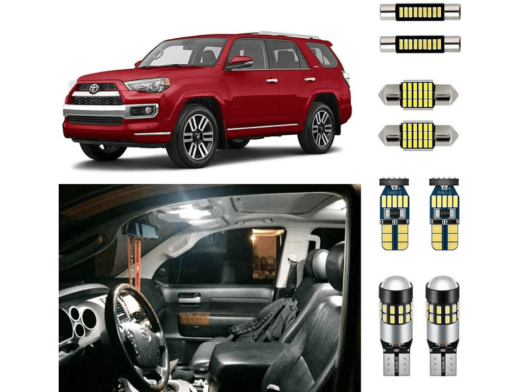 16pc LED Bulb Replacement Kit For 2010 - 2024 Toyota 4Runner - Spirit of 1876Dealers of Cali Raised LED