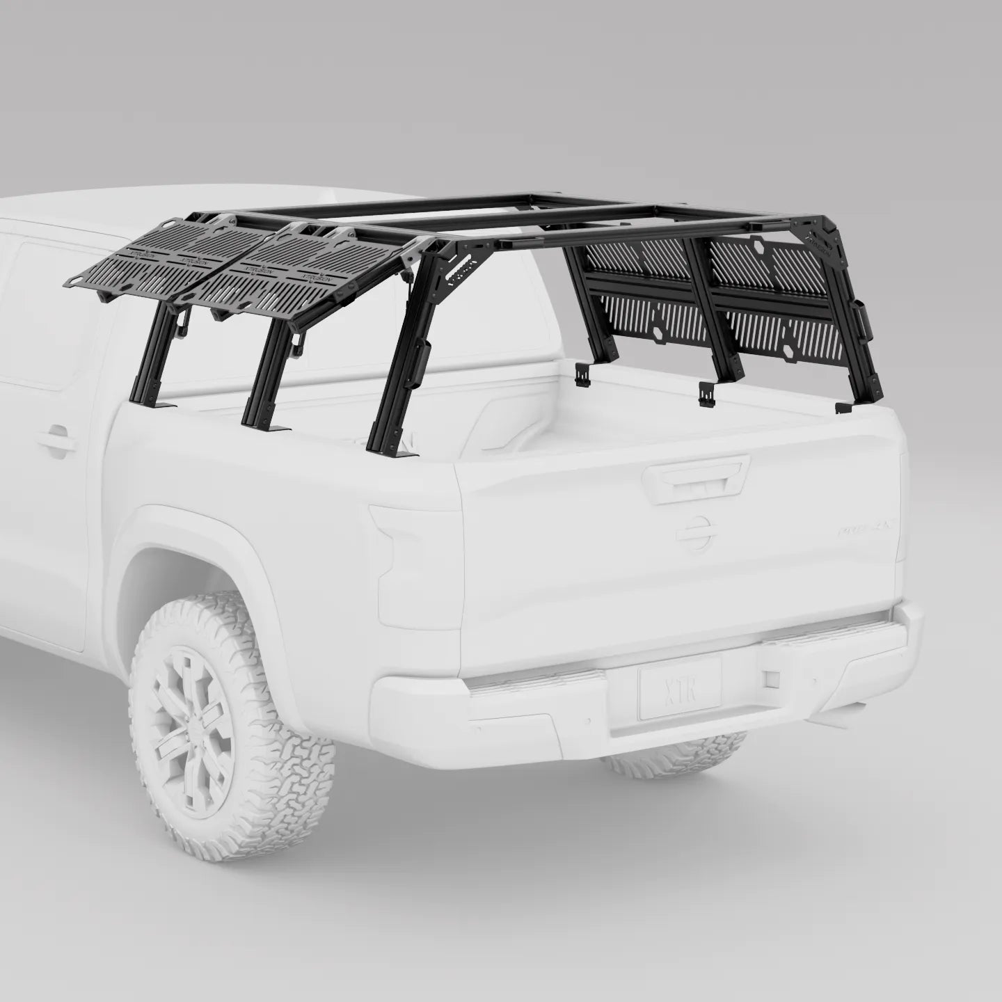 Nissan Frontier Pre-configured XTR3 Bed Rack + Popular Builds & MOLLE Packages - Spirit of 1876 - Xtrusion Overland