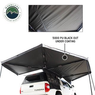 XD Nomadic 270 - Awning W/Lights & Black Out Grey Hex, Black Trim & Black Travel Cover - Spirit of 1876OVS