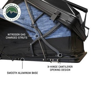 OVS XD Atlas Cantilever ABS Hard Shell Roof Top Tent, Blue Body & Black Rainfly - Spirit of 1876 - OVS