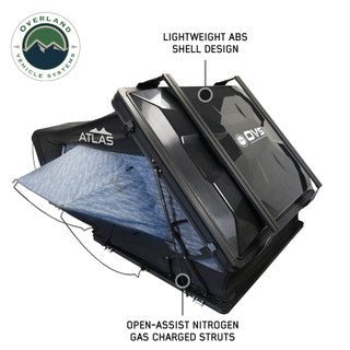 OVS XD Atlas Cantilever ABS Hard Shell Roof Top Tent, Blue Body & Black Rainfly - Spirit of 1876 - OVS
