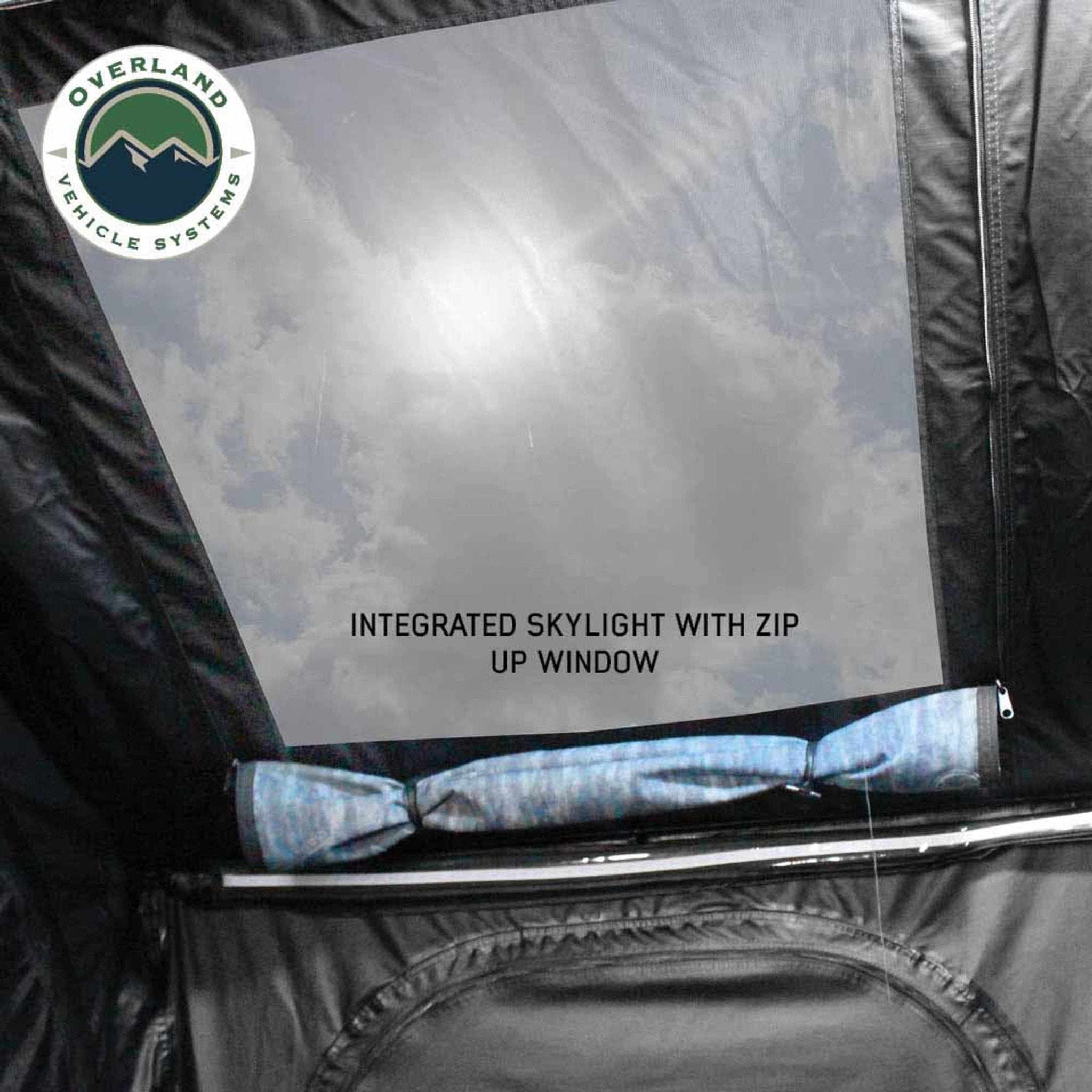 OVS XD Sherpa Hybrid Soft Shell Roof Top Tent, Blue Body & Black Rainfly - Spirit of 1876OVS