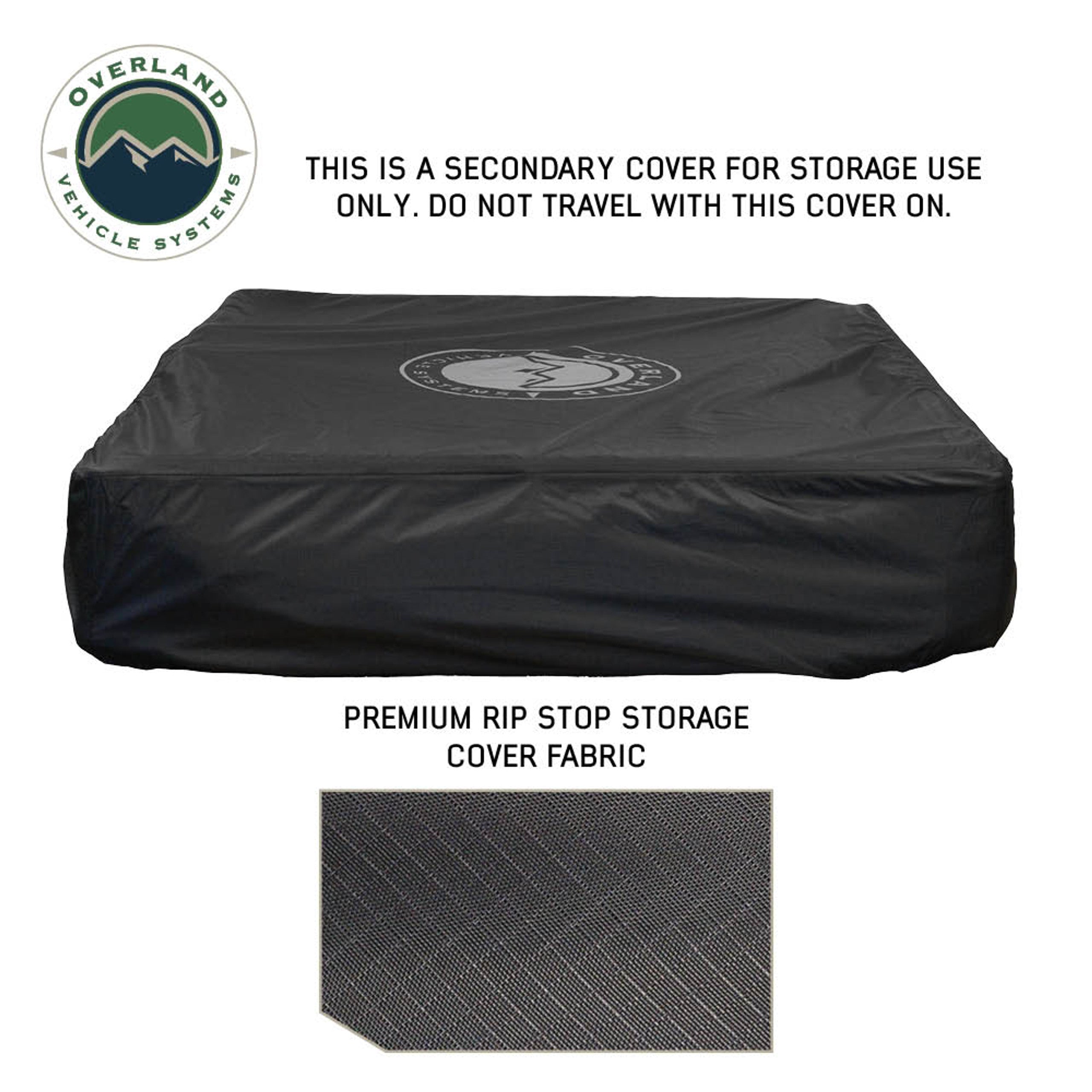 XD Sherpa Hybrid Soft Shell Roof Top Tent, Blue Body & Black Rainfly