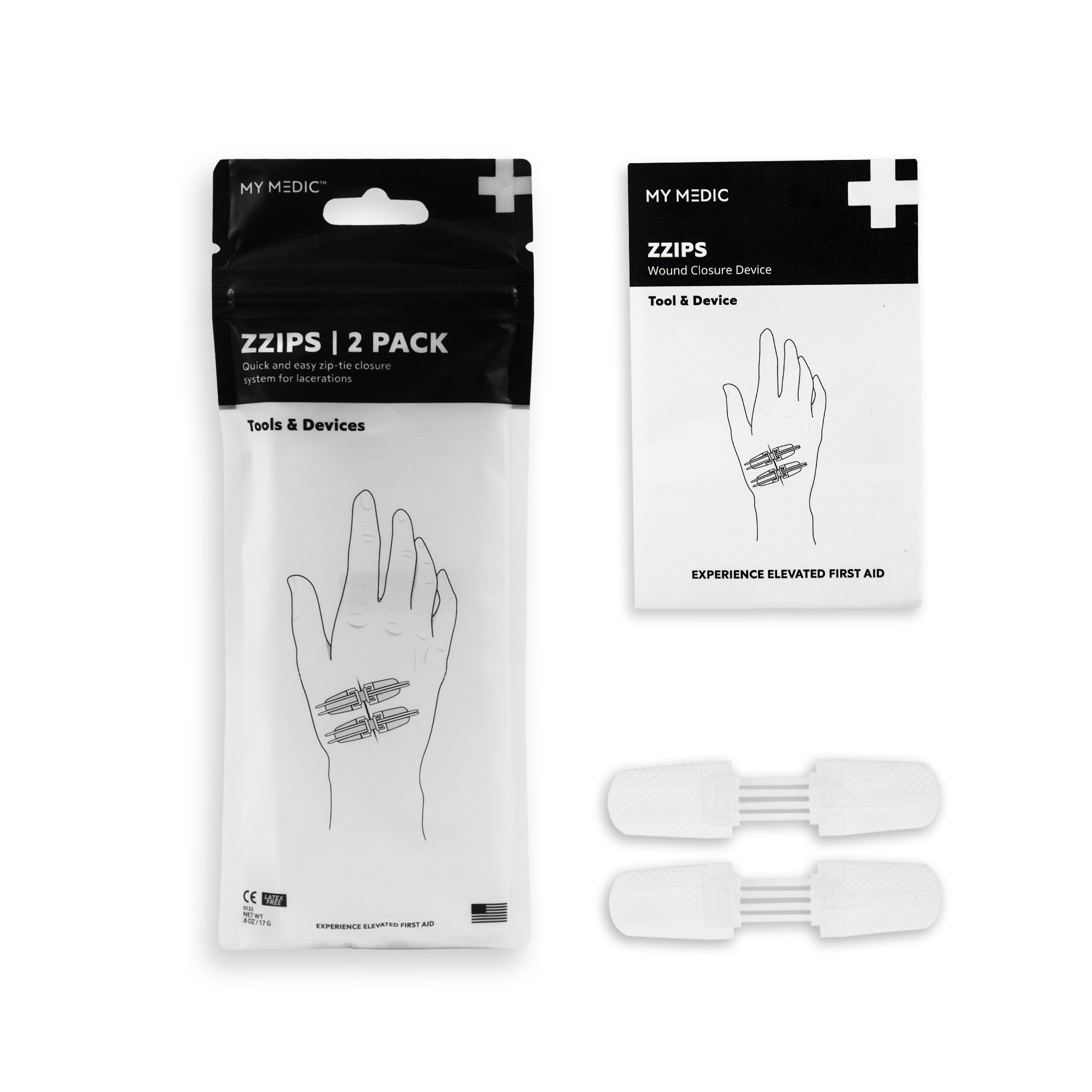 ZZIPS | 2 - Pack - Spirit of 1876 - My Medic Wholesale