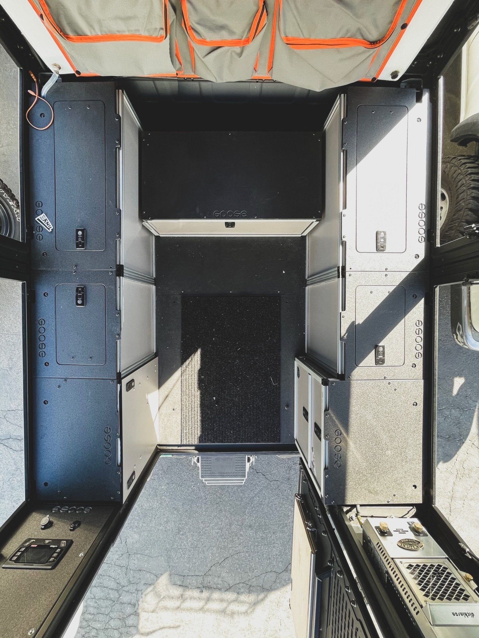 Alu - Cab Alu - Cabin Canopy Camper - Ram 2500 & 3500 2009 - Present 4th & 5th Gen. - Bed Plate System - 6'4" Bed - Spirit of 1876 - Goose Gear