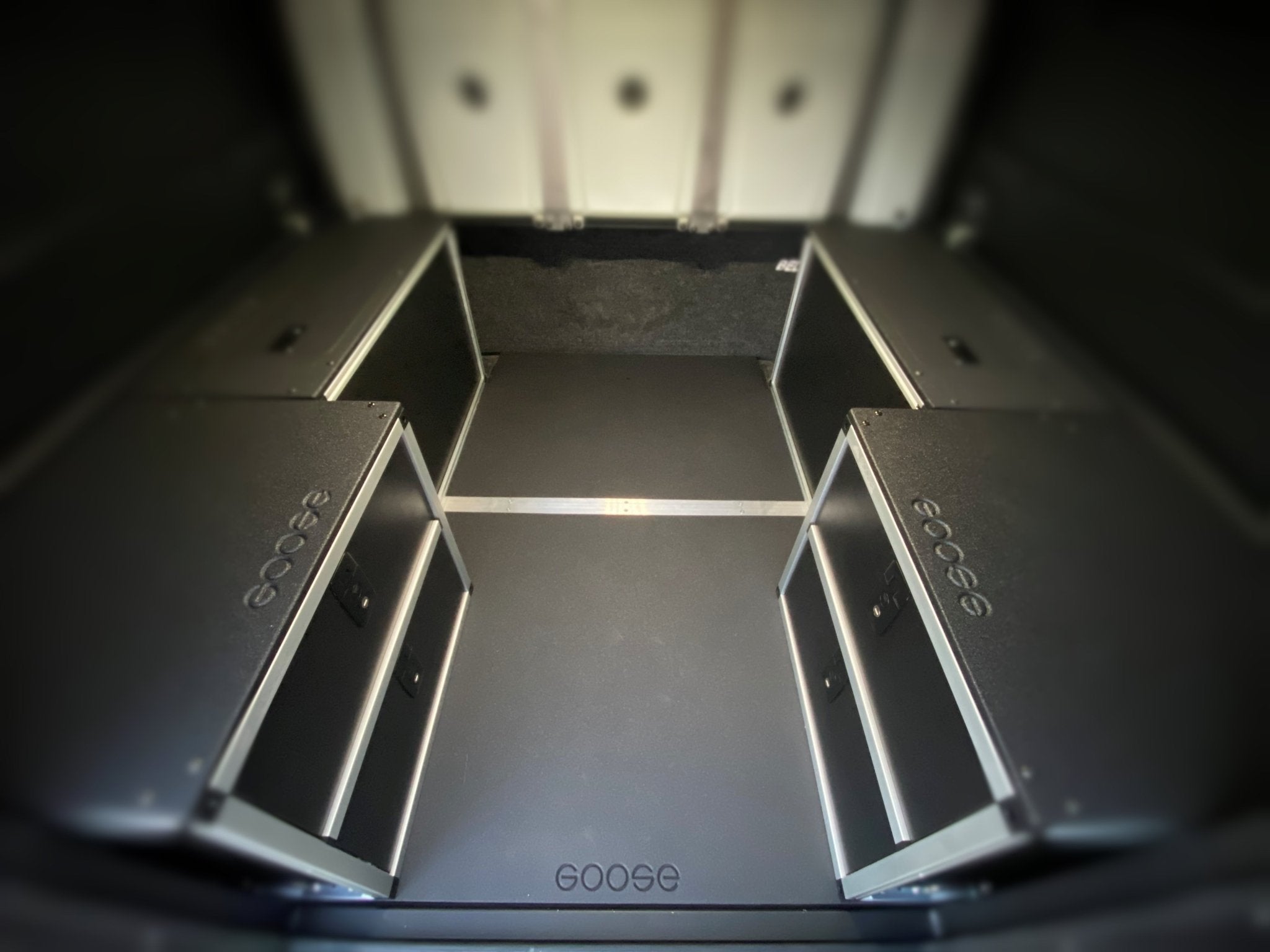 Alu - Cab Canopy Camper V2 - Chevy Colorado/GMC Canyon 2015 - 2022 2nd Gen. - Bed Plate System - 6' Bed - Spirit of 1876 - Goose Gear