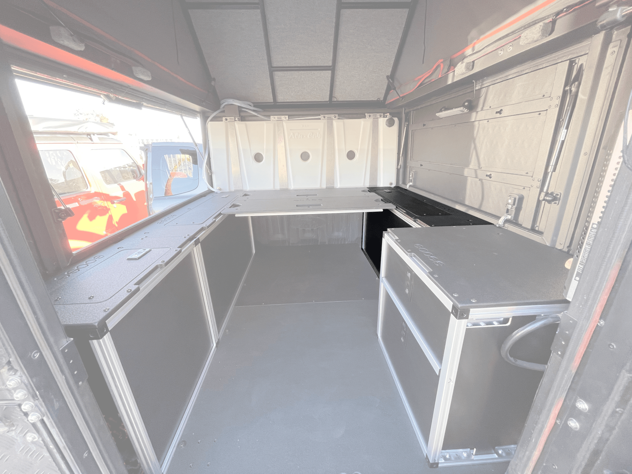 Alu - Cab Canopy Camper V2 - Chevy Colorado/GMC Canyon 2015 - 2022 2nd Gen. - Front Utility Module - 6' Bed - Spirit of 1876 - Goose Gear