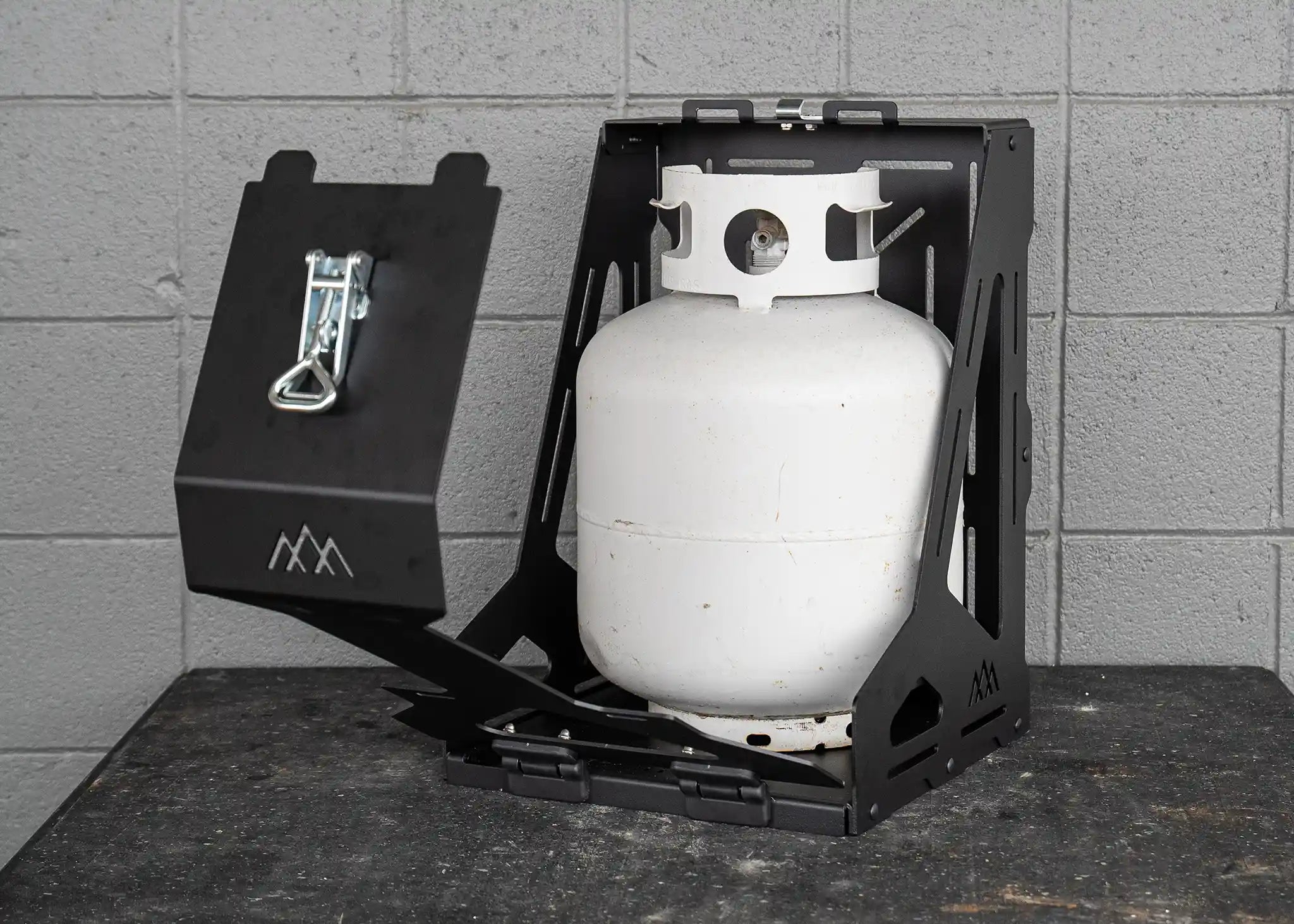 Jerry's Can Holder - Dual Universal Jerry Can Carrier - Spirit of 1876Backwoods Adventure Mods