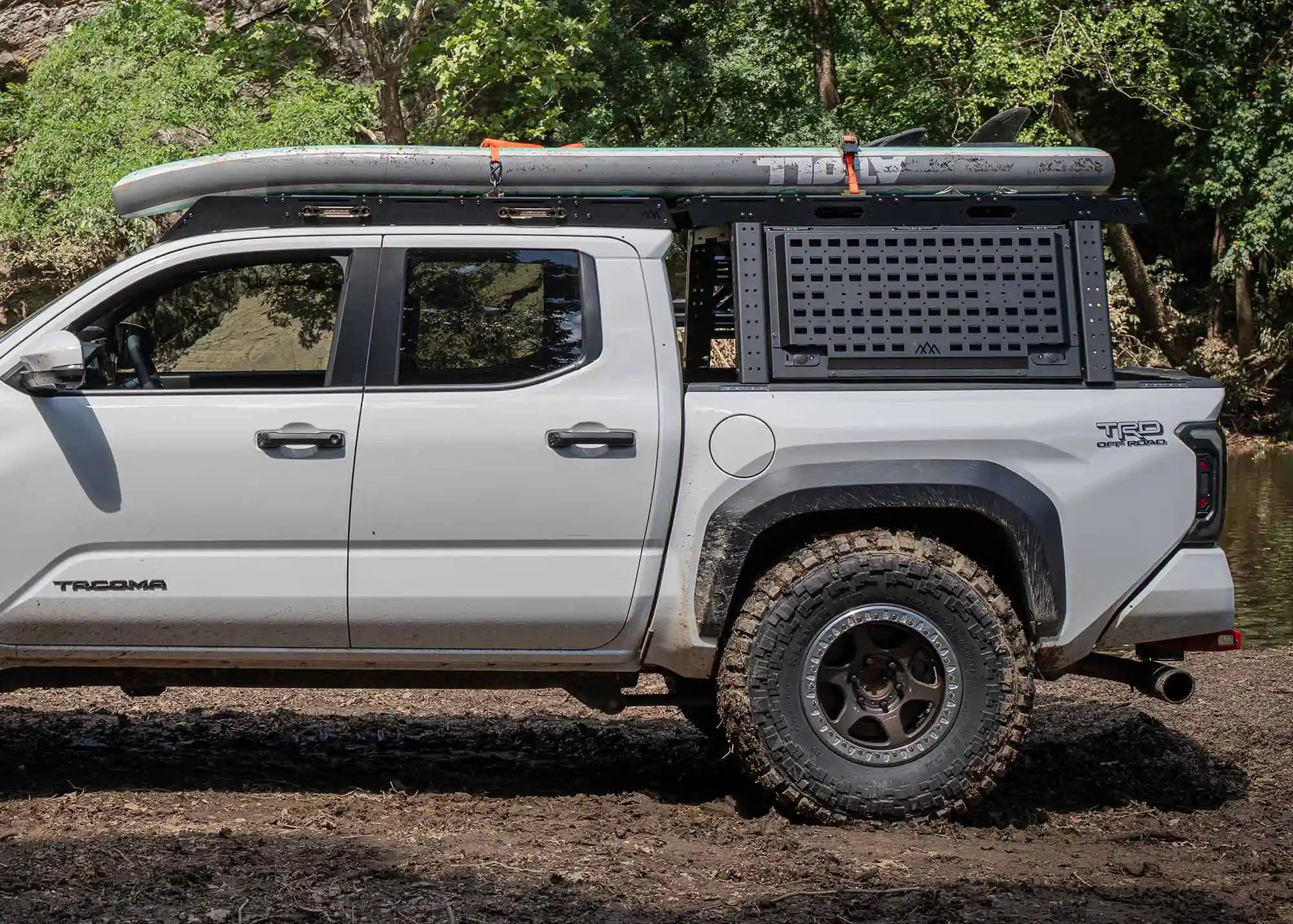 Toyota Tacoma Overland Bed Rack (2005 - 2026) - Spirit of 1876 - Backwoods Adventure Mods
