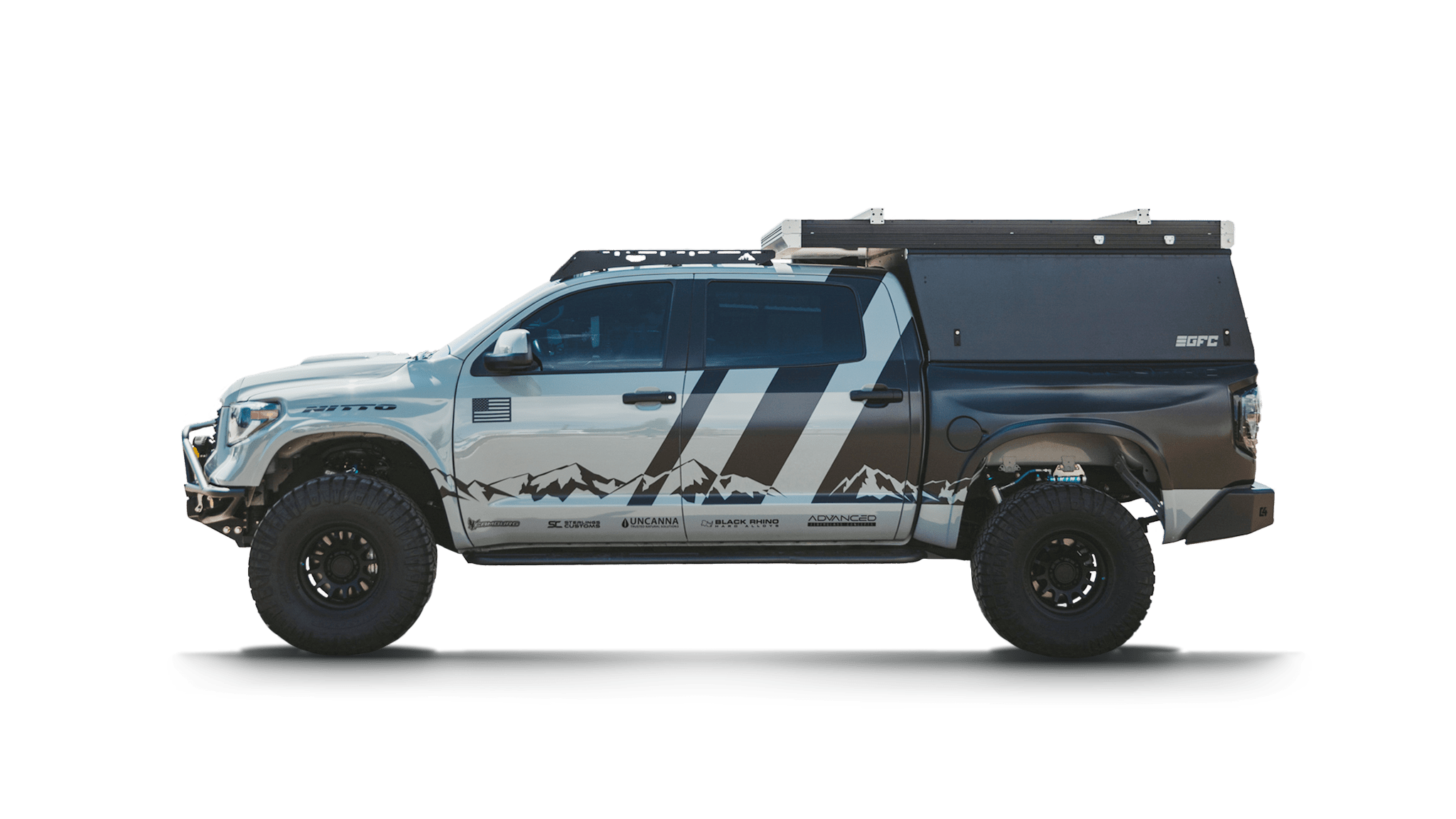 The Bear Paw (2007 - 2021 Tundra Camper Roof Rack) - Spirit of 1876Sherpa Equipment Company