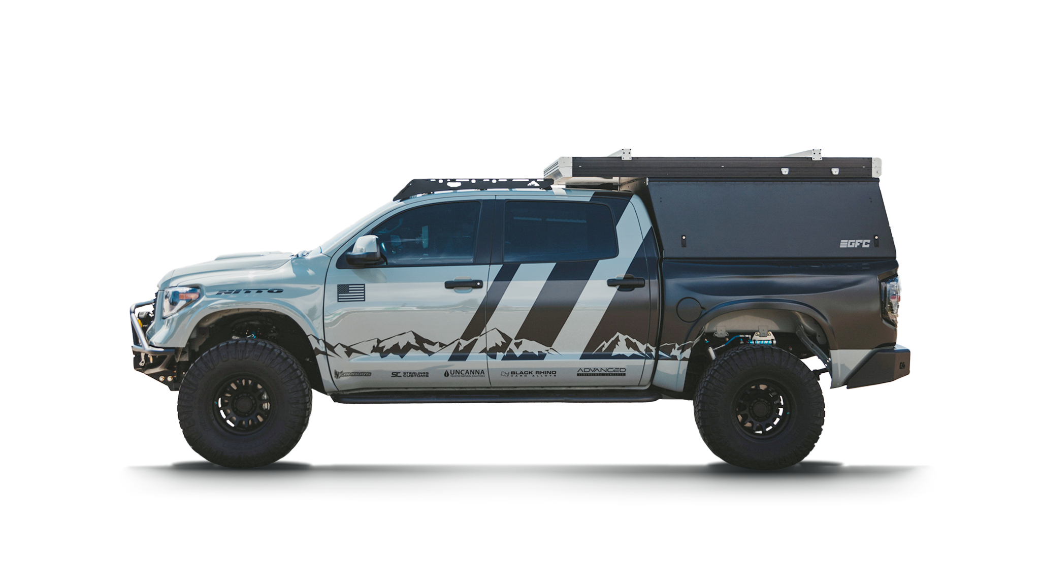 The Bear Paw (2007-2021 Tundra Camper Roof Rack) - Sherpa Equipment Company