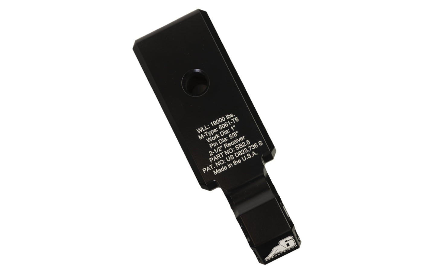 Shackle Block 2.5" Assembly - Black - Spirit of 1876Agency6.com