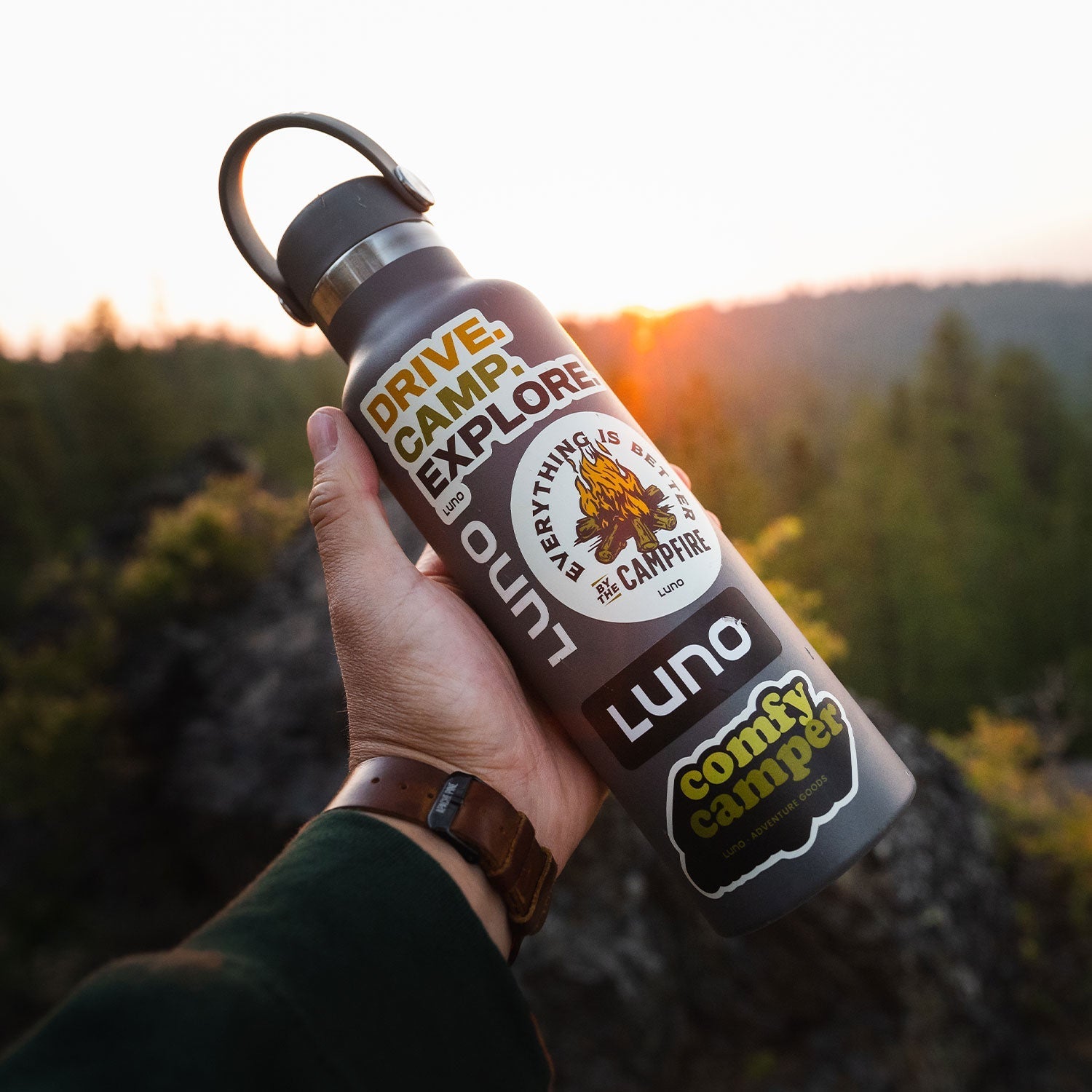 Luno Camping Sticker Pack