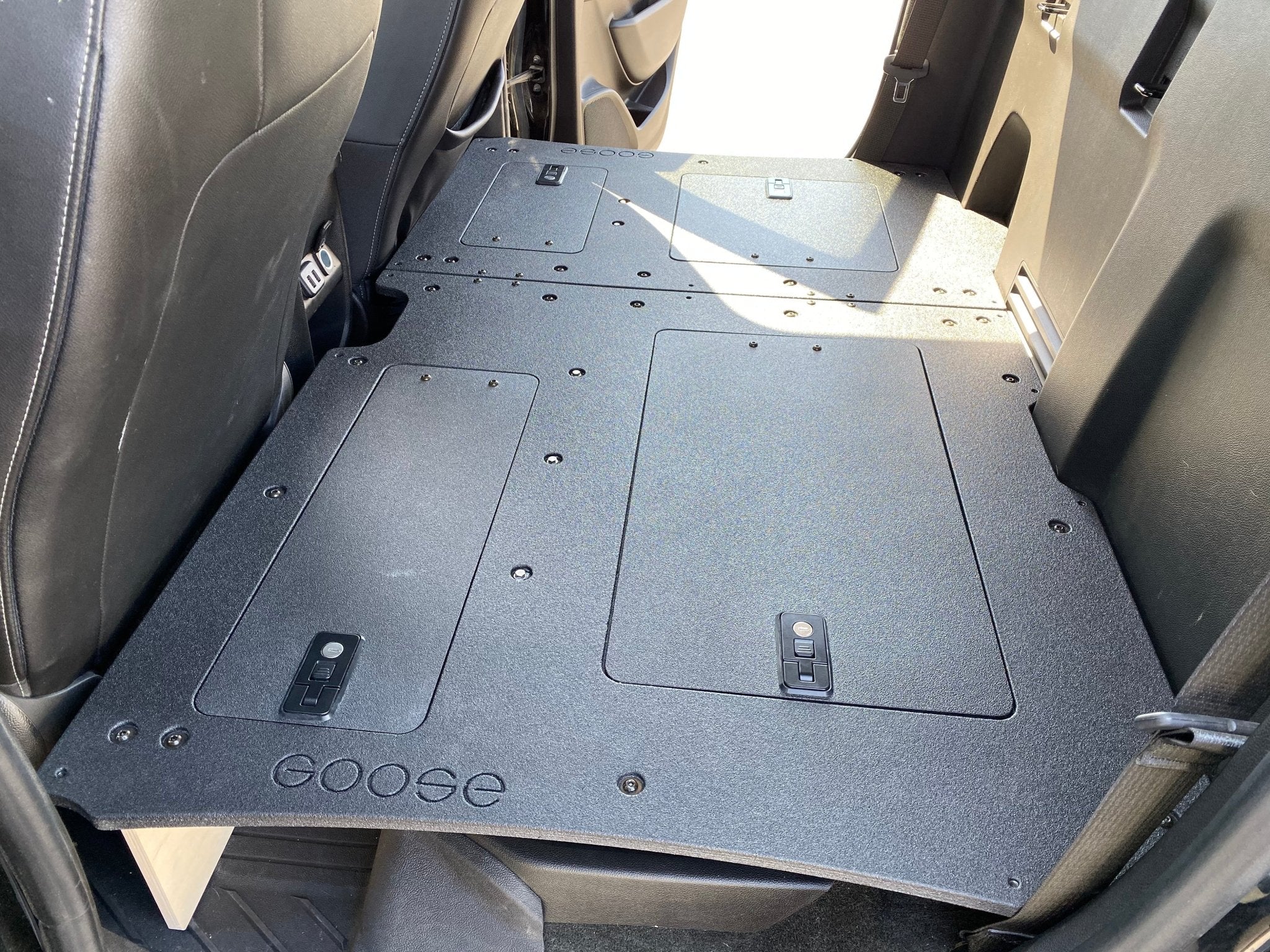 Chevy Colorado 2015 - 2022 2nd Gen. Crew Cab - Second Row Seat Delete Plate System - Spirit of 1876 - Goose Gear