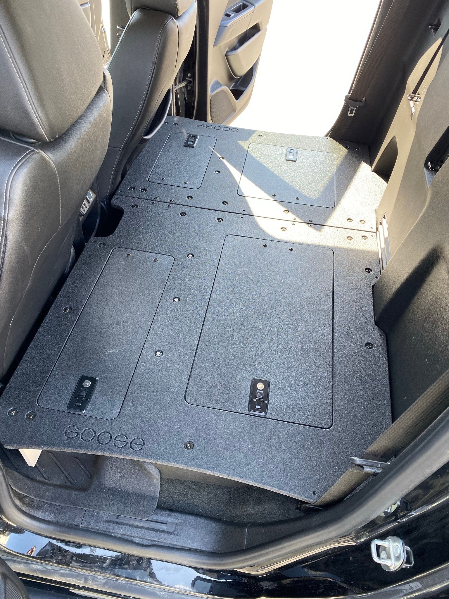 Chevy Colorado 2015 - 2022 2nd Gen. Crew Cab - Second Row Seat Delete Plate System - Spirit of 1876 - Goose Gear