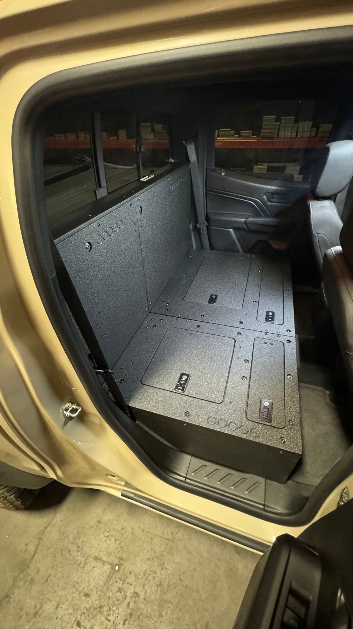 Chevy Colorado - GMC Canyon - 2023 - Present - 3rd Gen - Explore Series - Second Row - Seat Delete - 100% - Spirit of 1876 - Goose Gear