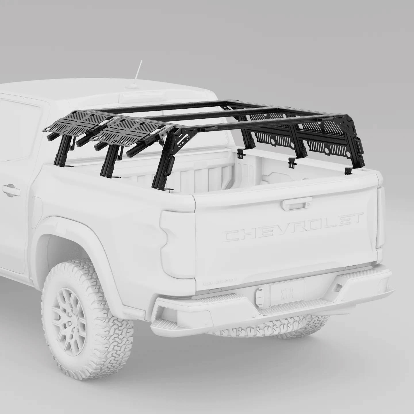 Chevy Colorado / GMC Canyon Bed Rack | XTR3 Popular Builds + MOLLE Packages - Spirit of 1876 - Xtrusion Overland