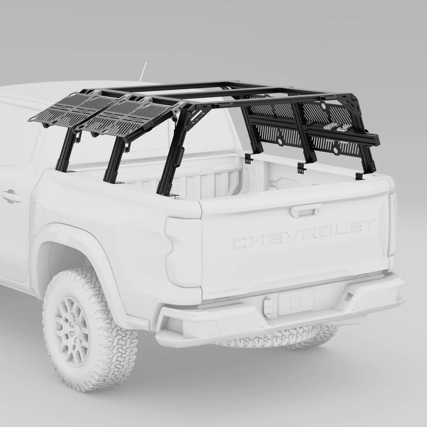 Chevy Colorado / GMC Canyon Bed Rack | XTR3 Popular Builds + MOLLE Packages - Spirit of 1876 - Xtrusion Overland
