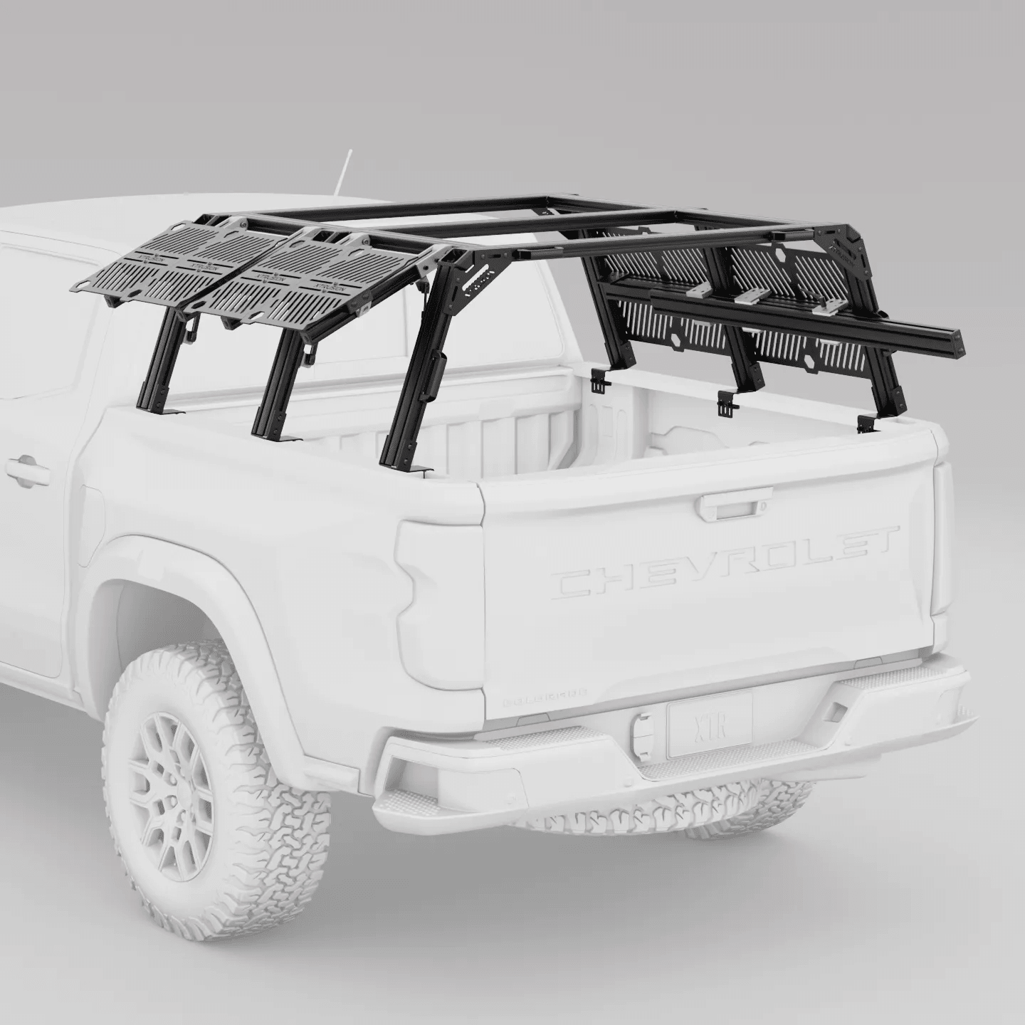 Chevy Colorado / GMC Canyon Bed Rack | XTR3 Popular Builds + MOLLE Packages - Spirit of 1876 - Xtrusion Overland
