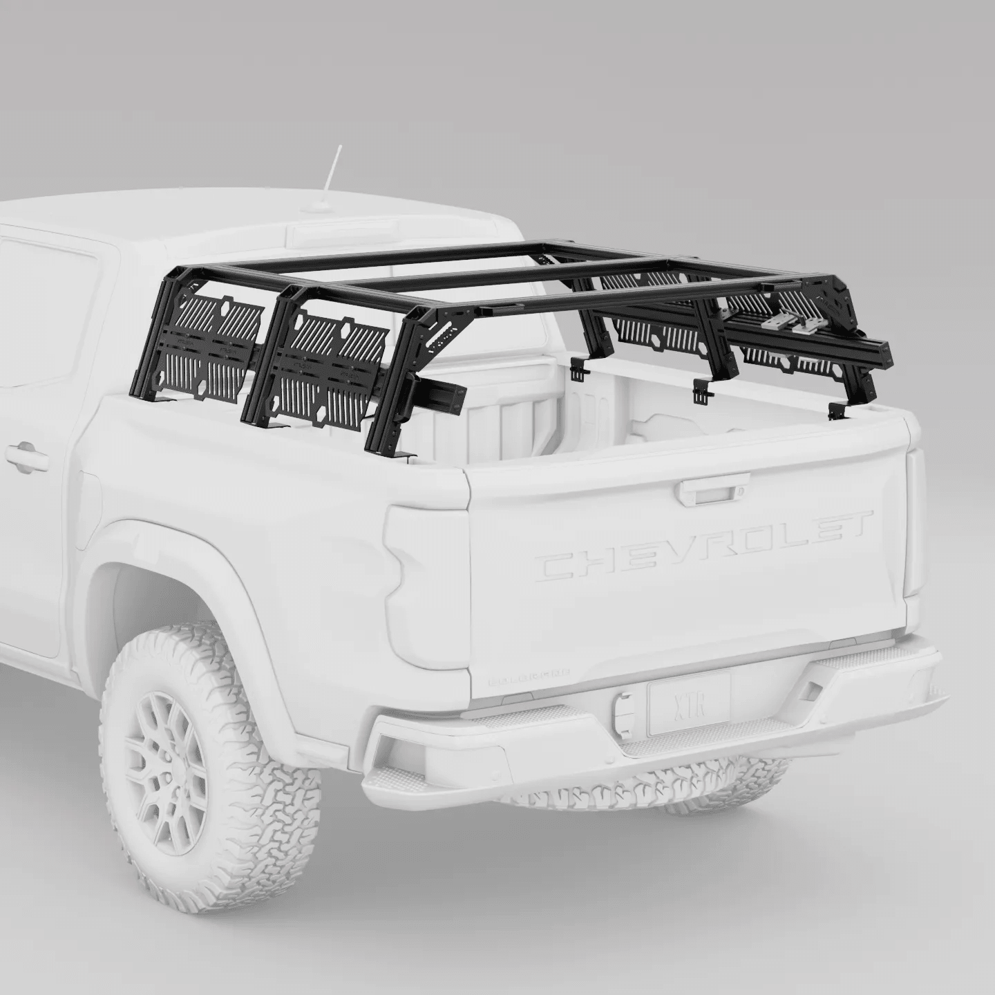 Chevy Colorado / GMC Canyon Bed Rack | XTR3 Popular Builds + MOLLE Packages - Spirit of 1876 - Xtrusion Overland