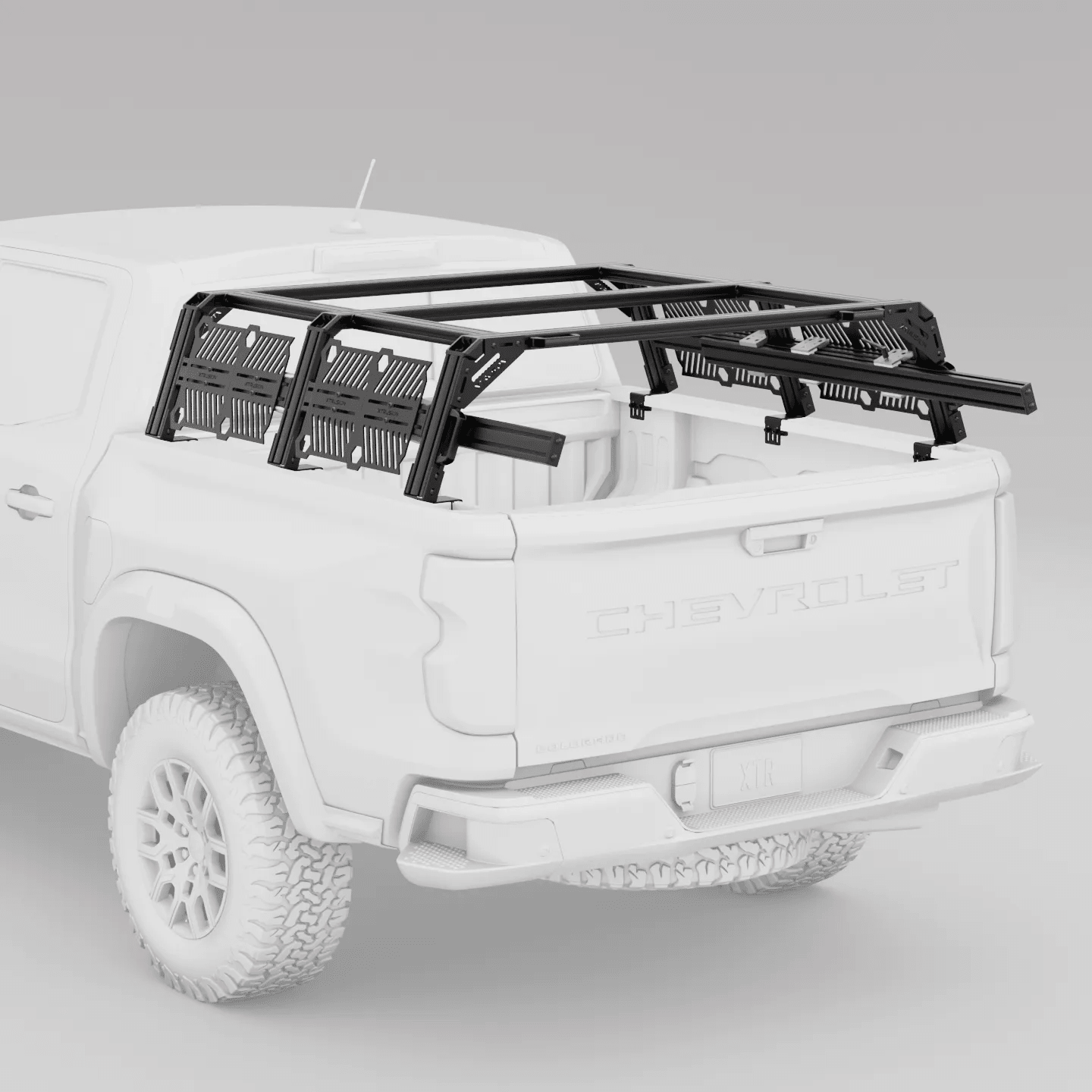 Chevy Colorado / GMC Canyon Bed Rack | XTR3 Popular Builds + MOLLE Packages - Spirit of 1876 - Xtrusion Overland