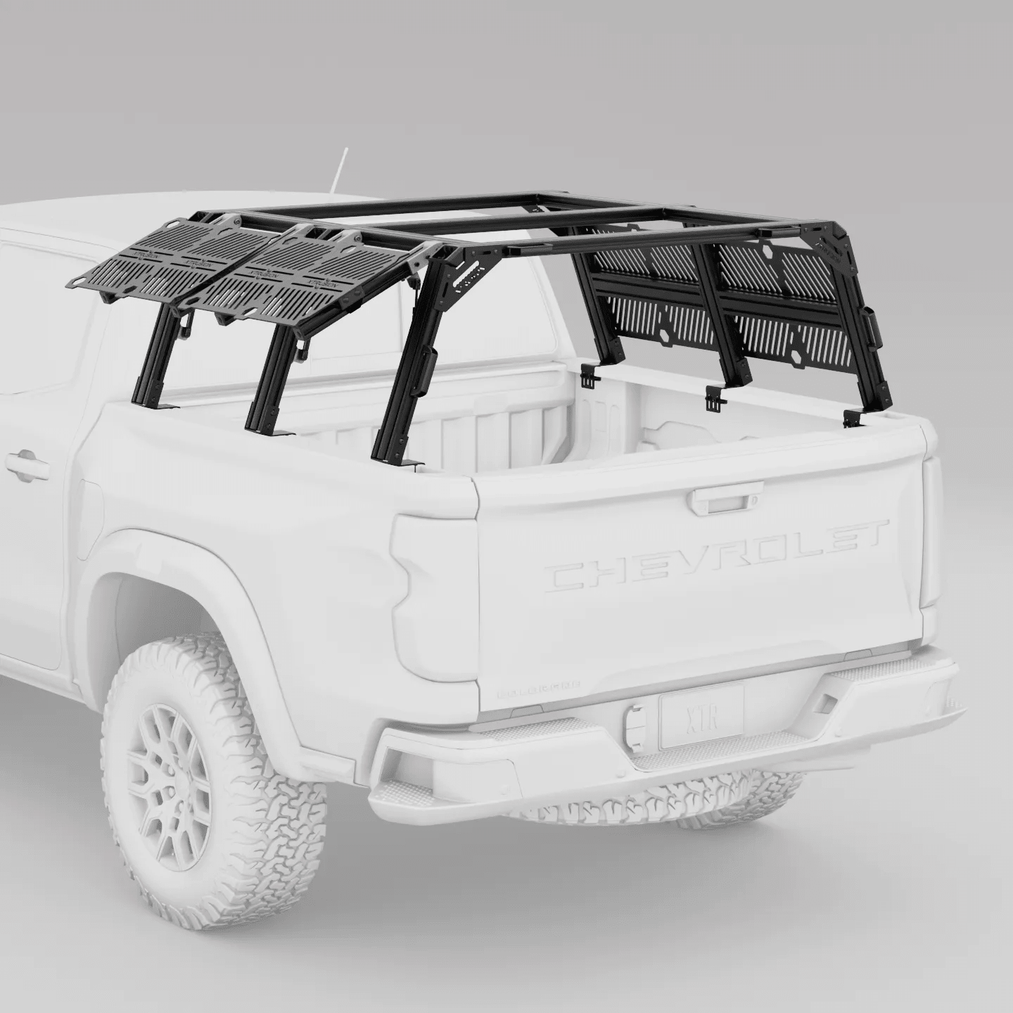 Chevy Colorado / GMC Canyon Bed Rack | XTR3 Popular Builds + MOLLE Packages - Spirit of 1876 - Xtrusion Overland