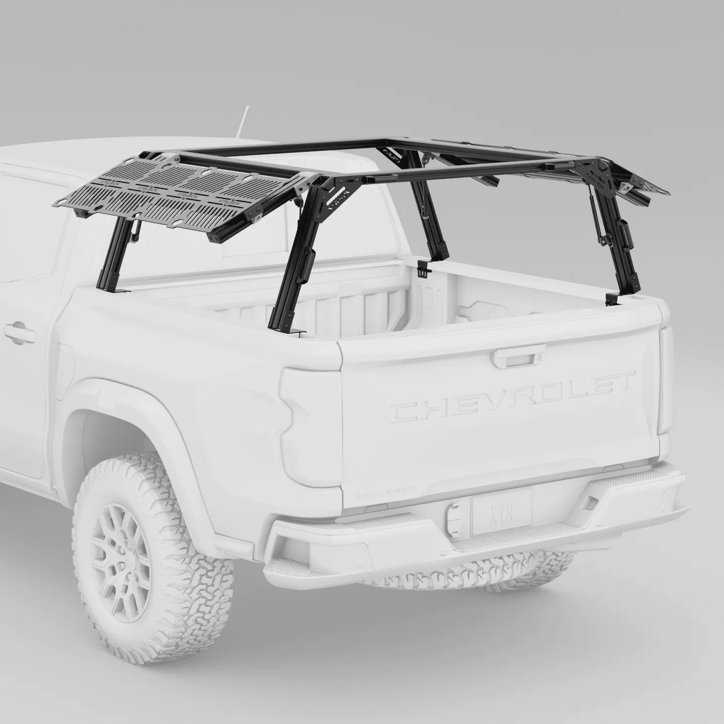 Chevy Colorado / GMC Canyon Pre-configured XTR1 Bed Rack - Spirit of 1876 - Xtrusion Overland