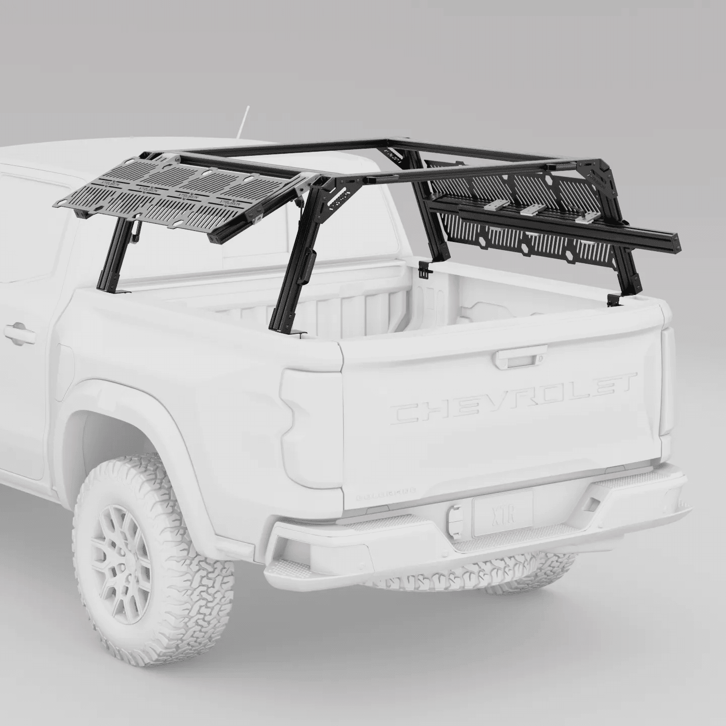 Chevy Colorado / GMC Canyon Pre-configured XTR1 Bed Rack - Spirit of 1876 - Xtrusion Overland