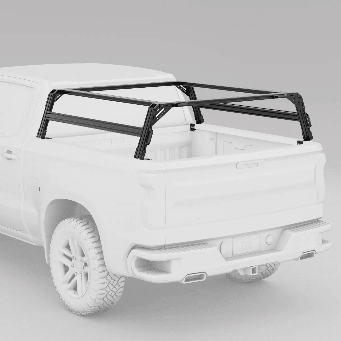 Chevy Silverado / GMC Sierra 1500 Pre-configured XTR1 Bed Rack - Spirit of 1876 - Xtrusion Overland