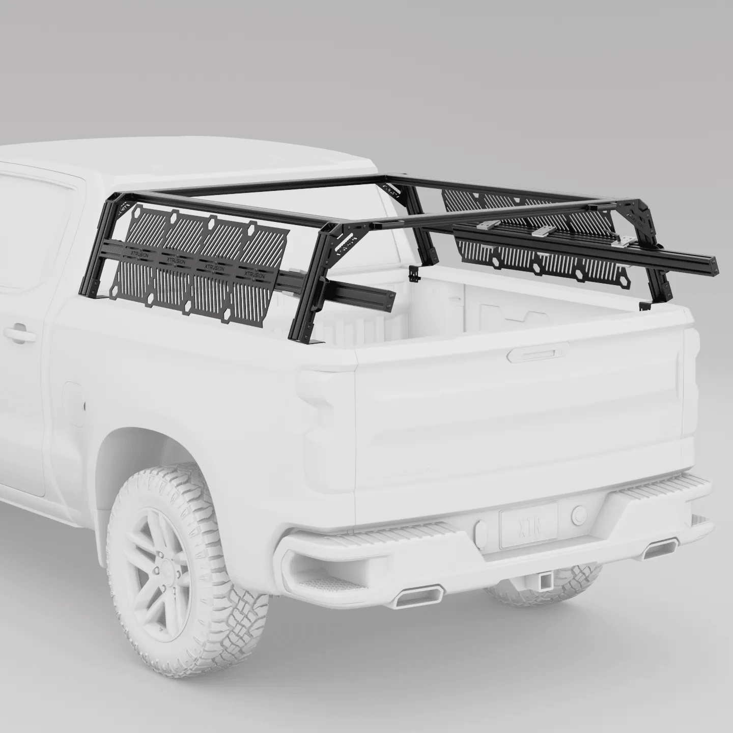 Chevy Silverado / GMC Sierra 1500 Pre-configured XTR1 Bed Rack - Spirit of 1876 - Xtrusion Overland