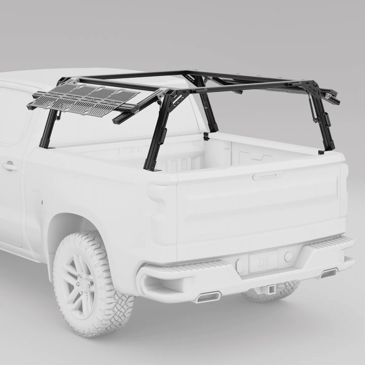 Chevy Silverado / GMC Sierra 1500 Pre-configured XTR1 Bed Rack - Spirit of 1876 - Xtrusion Overland